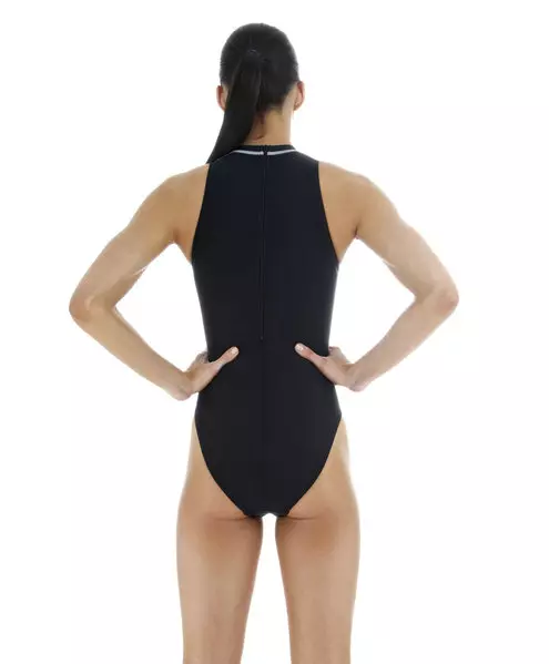 Спортни бански костюми за басейна (84 снимки): отделни и модели на сътрудничество, за плуване, професионална 1522_46