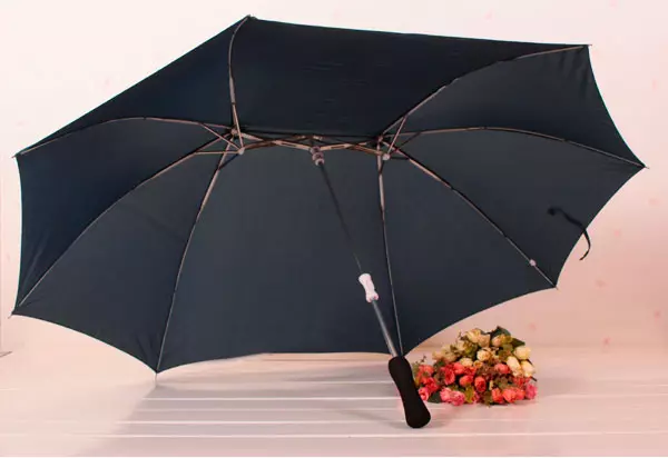 چوڭ umbrellas (61 سۈرەت): يامغۇر دىن چوڭ күнлүк қомуш 15230_27
