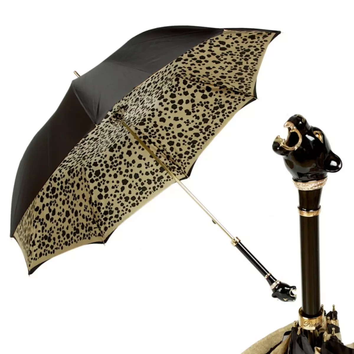 Pasotti umbrellas (55 photos): Features na mata model 15232_46