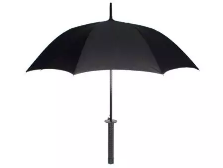 Umbrella Cane (67 fotografij): Črni modeli z logotipom in rezilom 15237_63