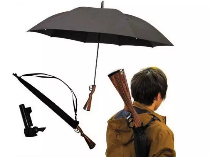 Umbrella Cane (67 fotografij): Črni modeli z logotipom in rezilom 15237_64