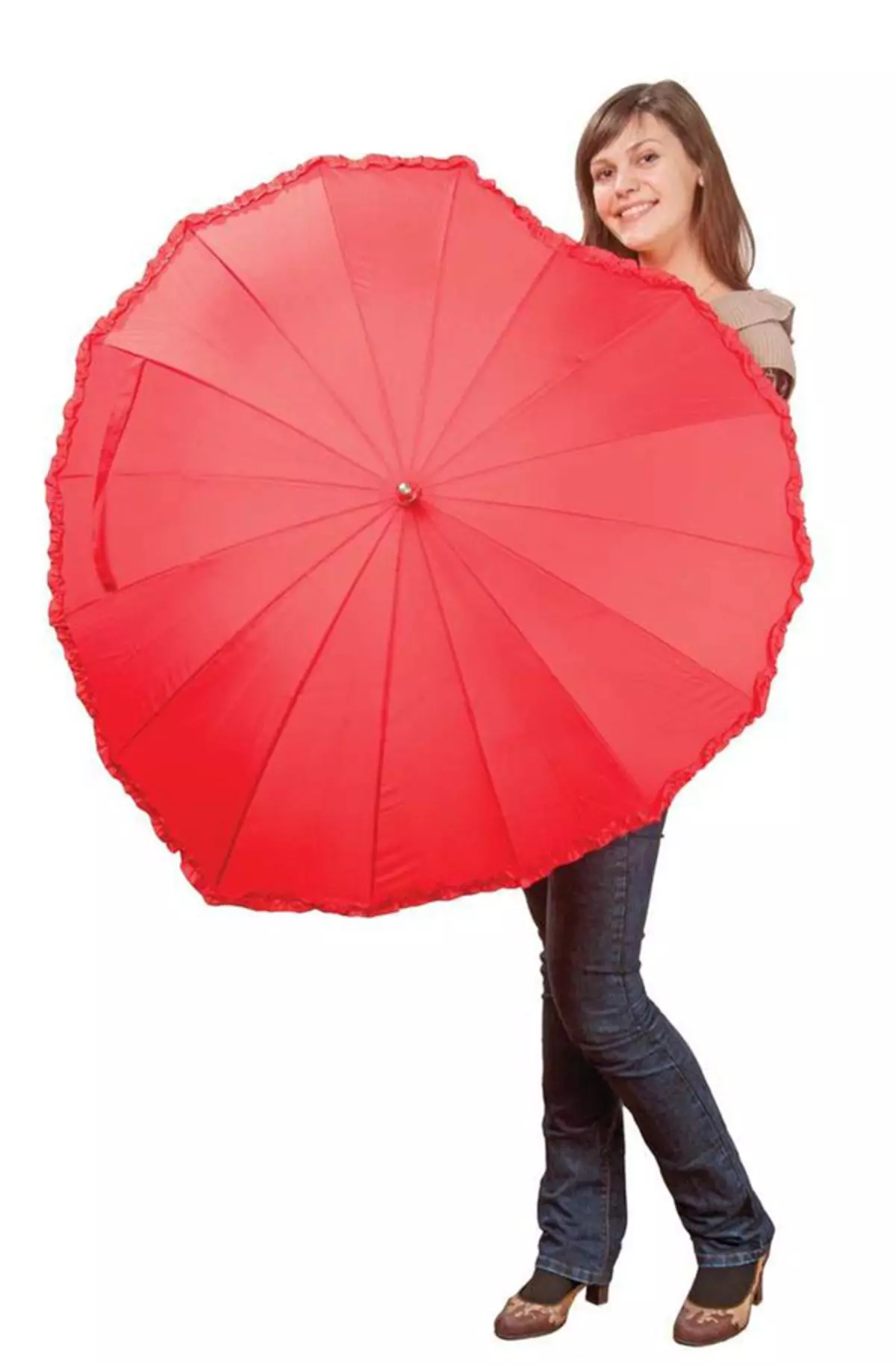 Suno ombrelo (72 fotoj): Virina puntoj penetritaj ombrelo-bastonon 15238_39
