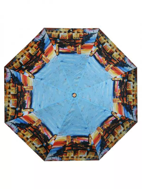 Suno ombrelo (72 fotoj): Virina puntoj penetritaj ombrelo-bastonon 15238_56