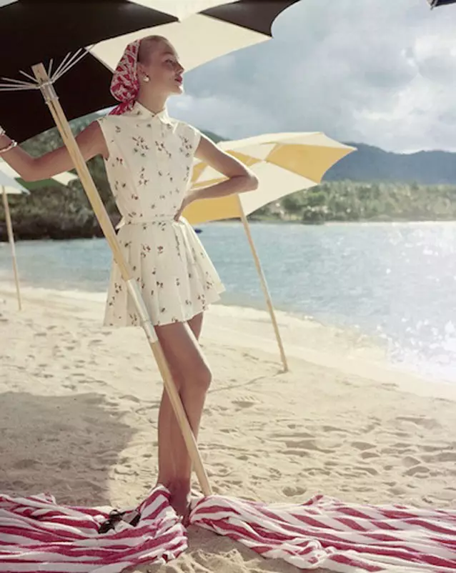 Umbrella Beach (61 wêne): Modelên Havînê û Modelên Mezin ên ji Tîrêjê Ji Bo Biharê, wekî ku jê re dibêjin 15244_57