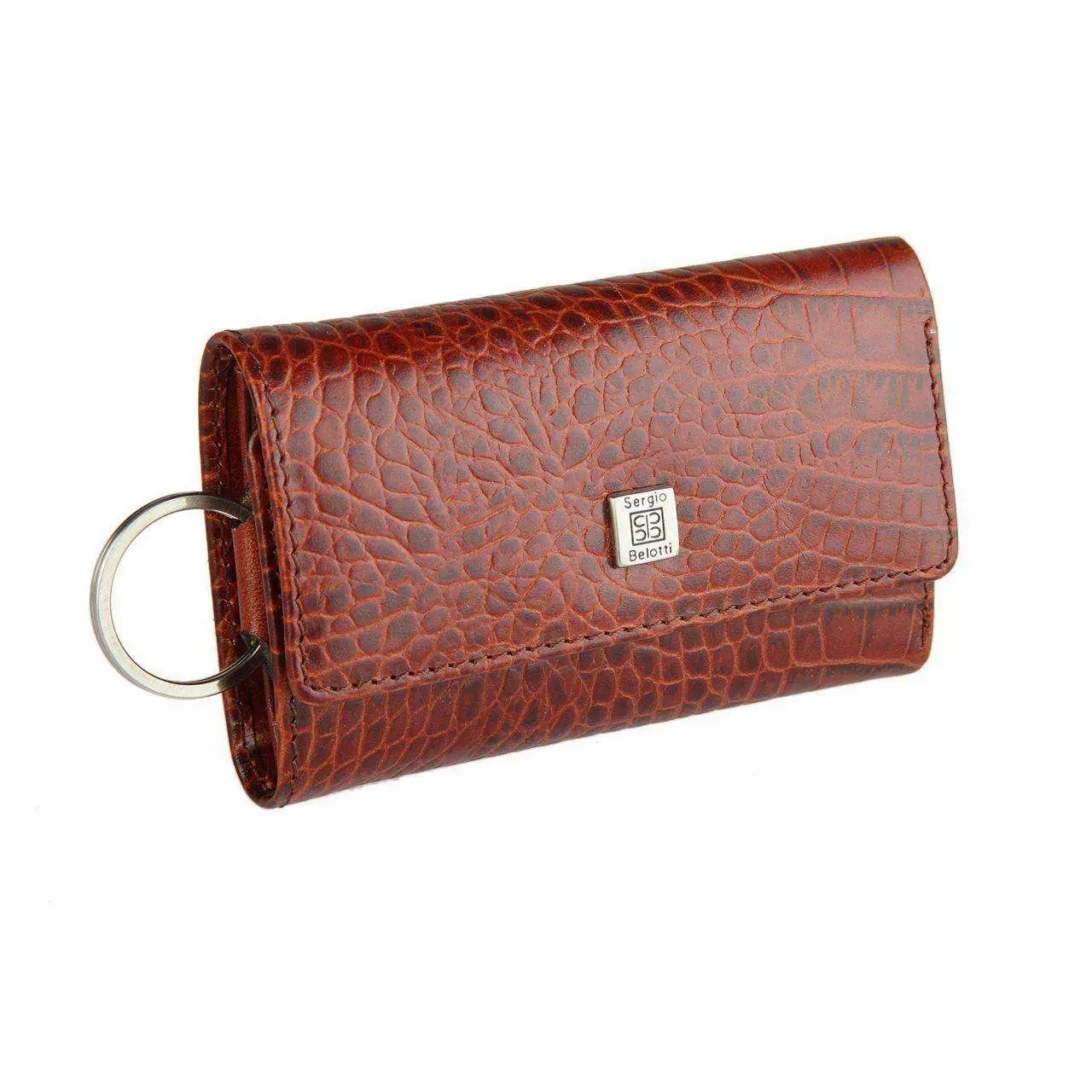 Leather key (69 mga larawan): Women bag para sa mga handmade skin key 15249_35