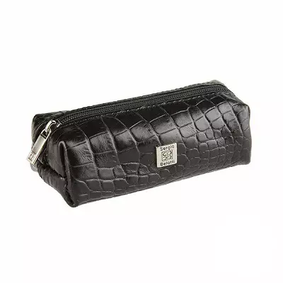 Leather key (69 mga larawan): Women bag para sa mga handmade skin key 15249_40