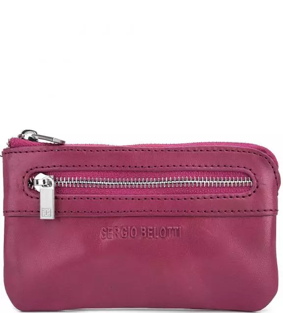 Leather key (69 mga larawan): Women bag para sa mga handmade skin key 15249_63