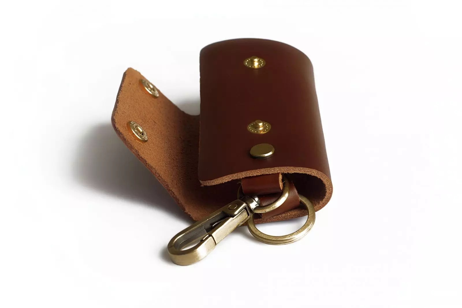 Khóa da (69 ảnh): Túi xách nữ cho chìa khóa da handmade 15249_7