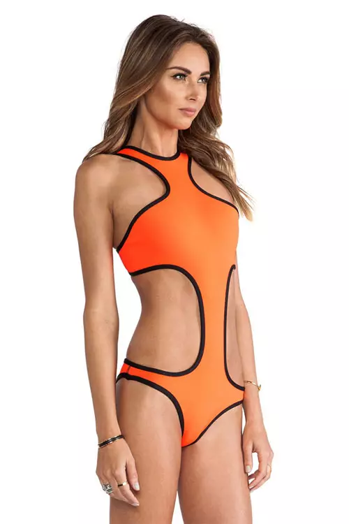 Orange og swimsuit (46 litrato): Models 2021 1524_16