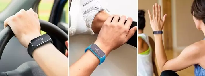 Fitness-armband foar iPhone (34 foto's): SMART-modellen foar Apple-horloazje en sportblokken foar iPhone by de hân, wat better te kiezen 15254_13