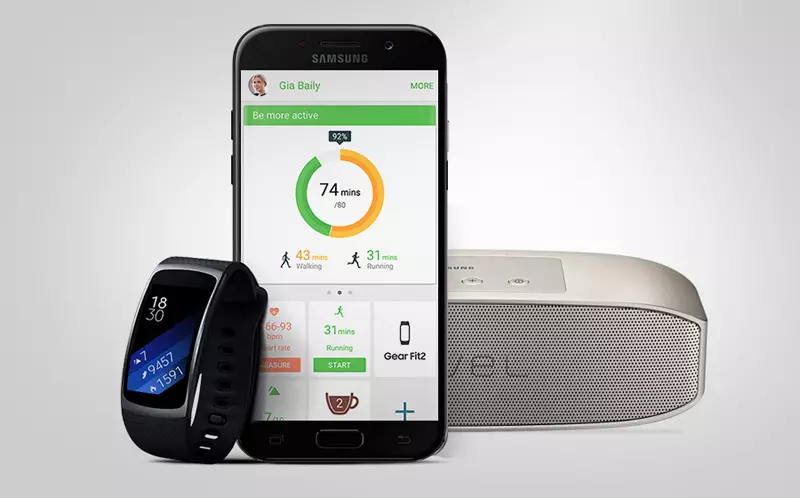 Samsung Fitness Gelang (68 Gambar): Model Smart Sports Gear Fit 2 dan Charm, Ulasan Samsung 15270_32