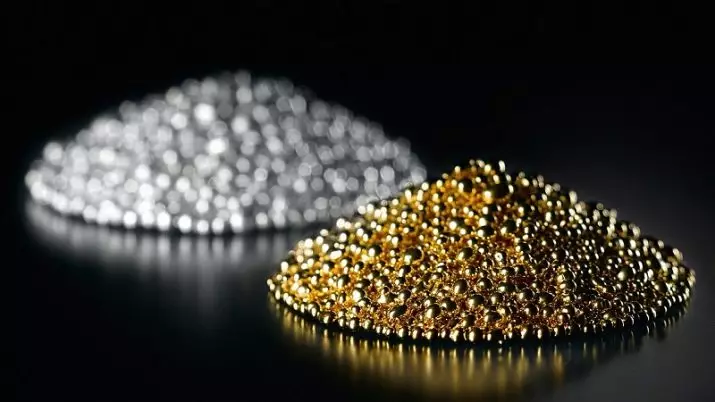 Hva er smykker legering? Metaller for smykker og gulllegeringer, gost, arter, fordeler og ulemper 15281_9