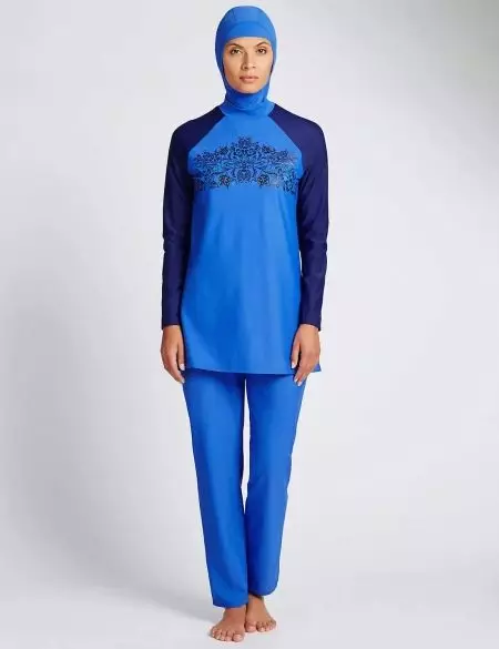 Muslim Swimsuit (50 foto): Model burkini untuk Muslim, ditutup, seperti yang disebut 1533_11