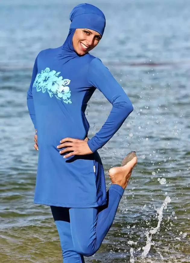 Muslim Swimsuit (50 larawan): Mga modelo ng Burkini para sa mga Muslim, sarado, tulad ng tawag 1533_12