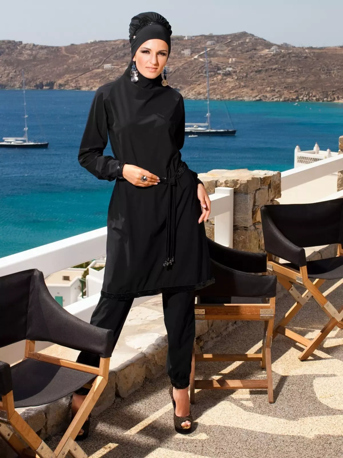 Muslim Swimsuit (50 foto): Model burkini untuk Muslim, ditutup, seperti yang disebut 1533_16