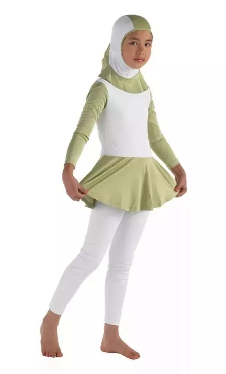 Muslim Swimsuit (50 kuvaa): Burkini mallit muslimeille, suljettu, kuten sitä kutsutaan 1533_30