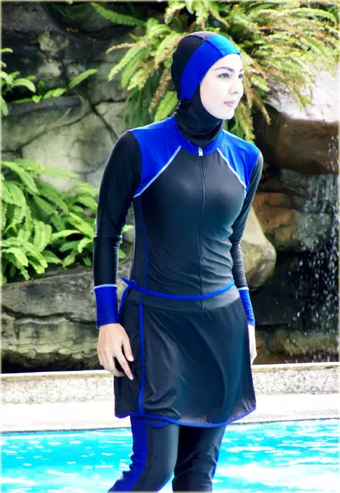 Costume da bagno musulmano (50 foto): Modelli di Burkini per musulmani, chiusi, come viene chiamato 1533_47