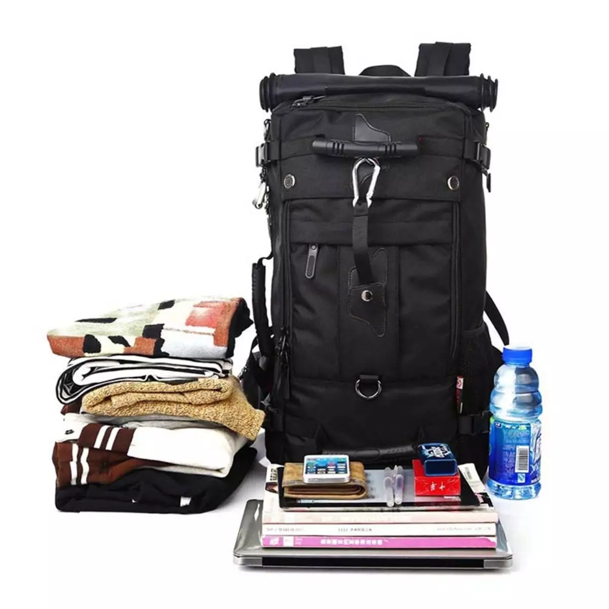 Ručné tašky batoh: je považovaný za batoh pre cestovnú manuálnu slučku v lietadle? Rozmery. Čo sa dá narodiť, a čo prejsť do batožiny? 15346_8