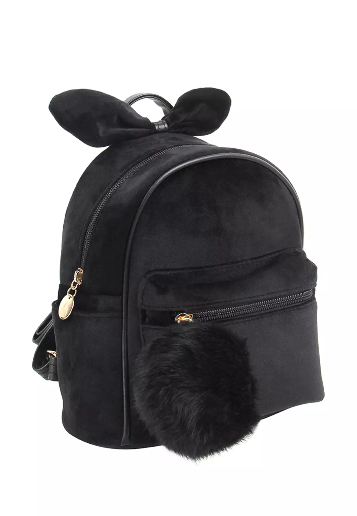 Siyah deri sırt çantaları: Kadınların büyük ve küçük sırt çantaları, gerçek deriden ve yapay, vernik derisinin yapay, ferah kalıplarından yapılmıştır. Bir sırt çantası ve ne giyeceğiniz? 15348_35
