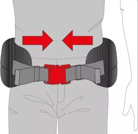 Come legare cinghie su uno zaino? Come correggere dal retro e inserire correttamente? Come stringere le spalle? Come fissare la cintura della cinghia? 15353_14