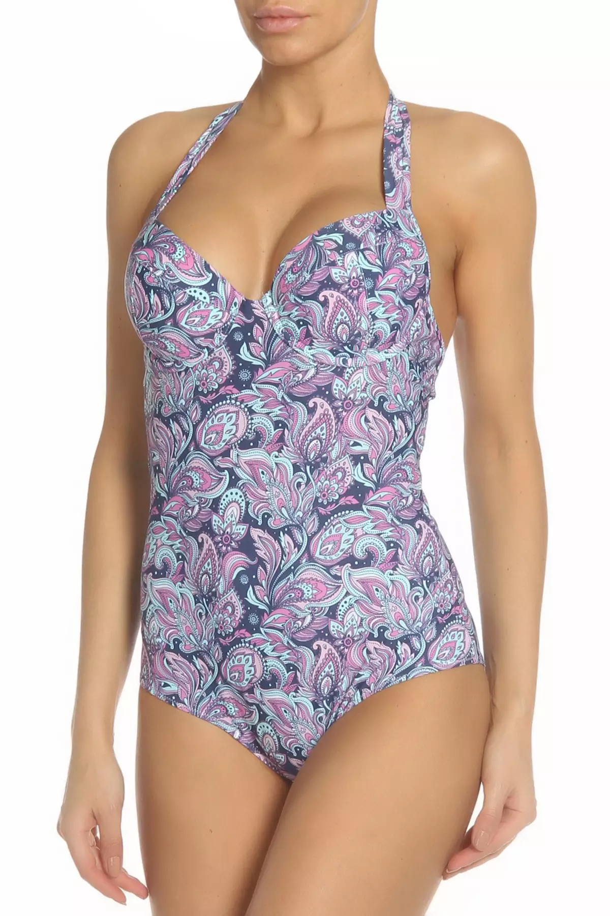 ግፋ-AP ጋር ፈንጋይ Swimsuit (44 ፎቶዎች): ጠንካራ እና የተለያዩ ሞዴሎች, የጋራ 1535_9