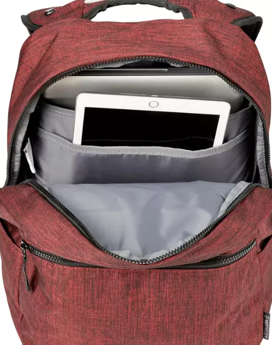 Mga backpacks sa kababayen-an alang sa laptop: panit ug uban pang mga istilo sa estilo nga adunay laptop 13-14, 15-16 ug 17 pulgada 15360_21