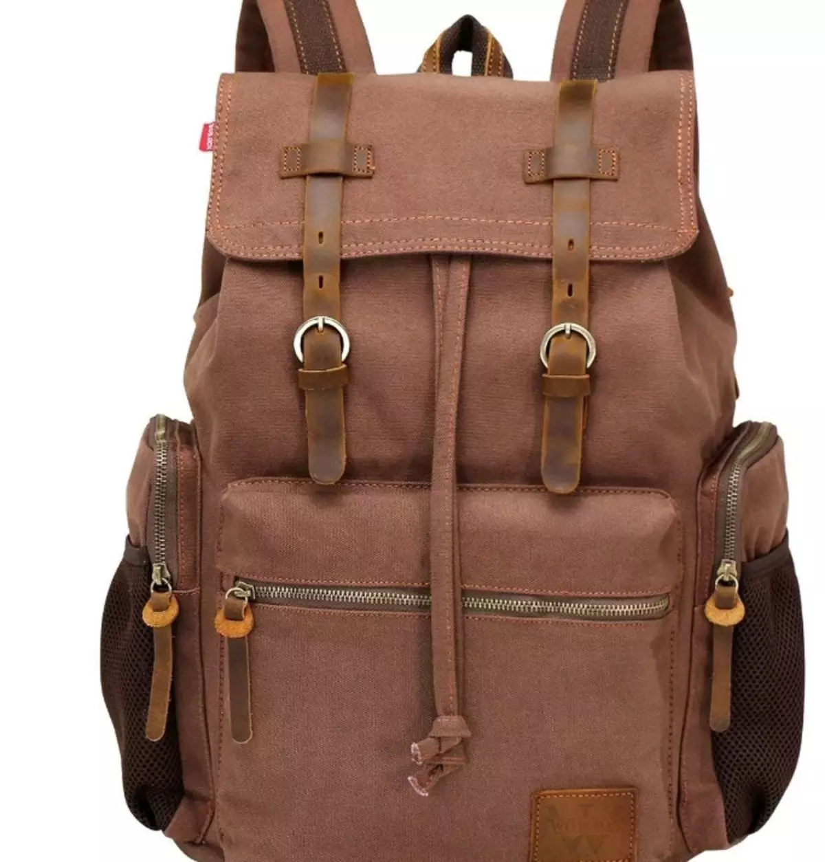Backpacks i fenywod ar gyfer gliniadur: Lledr a modelau chwaethus eraill gyda Haptop Adran 13-14, 15-16 a 17 modfedd 15360_24