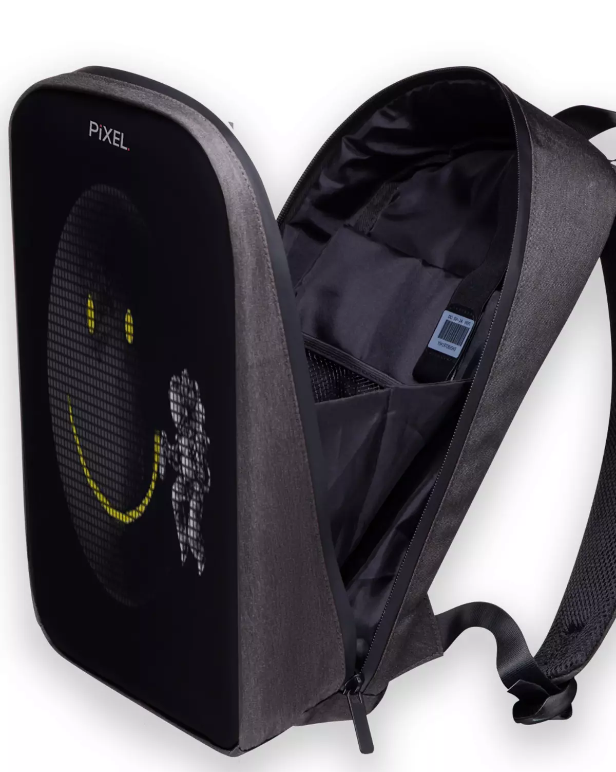 Рюкзаки з екраном: огляд світяться цифрових рюкзаків з LED-дисплеєм ззаду. Як підключити «розумний» електронний інтерактивний портфель? 15367_36