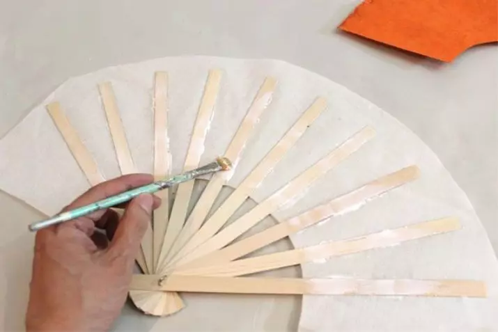 Japanese fan: round beative and other fans of Japan. How to make your hands fan in Japanese style? 15371_39