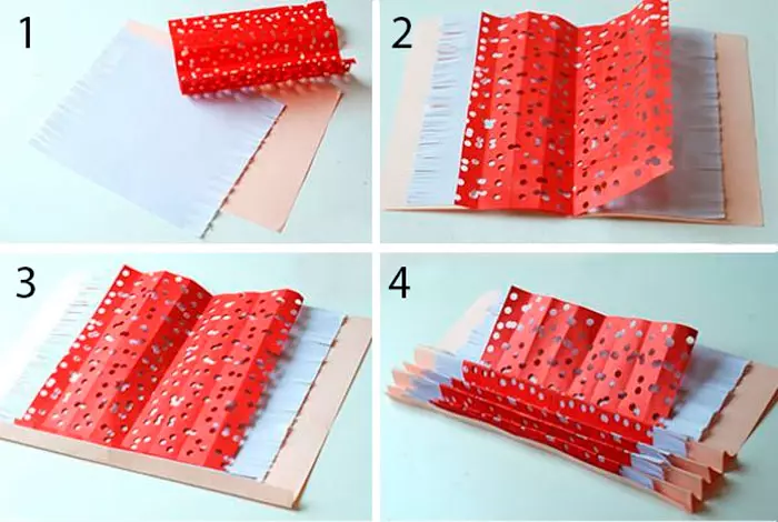 วิธีสร้างแฟนกระดาษ? 48 ภาพถ่ายวิธีการทำด้วยตัวเองสำหรับเด็ก ๆ ? กระดาษ Veter Origami และระดับปริญญาโทของ Veser รอบสำหรับการตกแต่งในสไตล์ญี่ปุ่น 15373_10