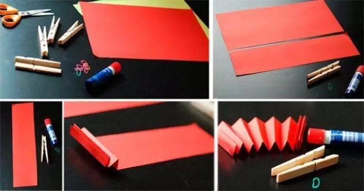 Com fer un ventilador de paper? 48 fotos Com faci-ho vostè mateix per als nens? Paper Veter Origami i Master Class de Ronda Veser per a la decoració en estil japonès 15373_22