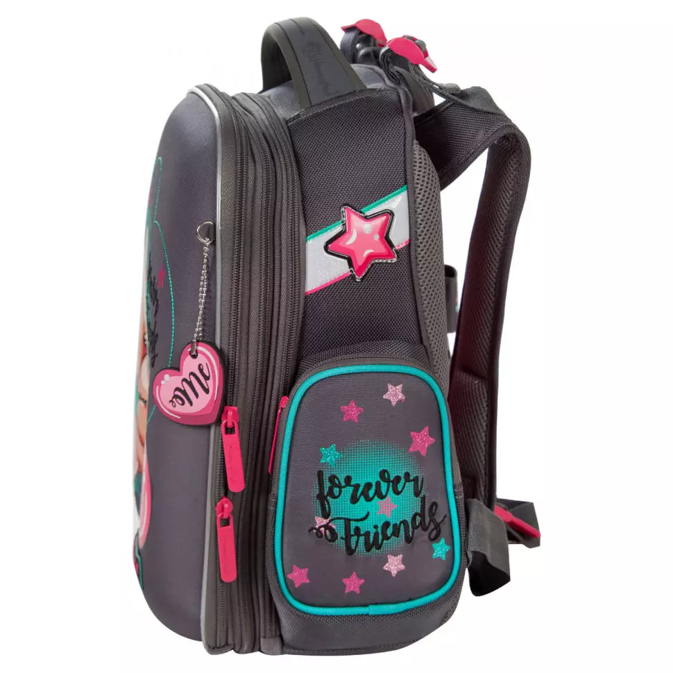 Ryggsäckar för betyg 6: Skolmodeller för tjejer och pojkar, granskning av moderna vackra ryggsäckar för tonåringar till skolan 15382_20