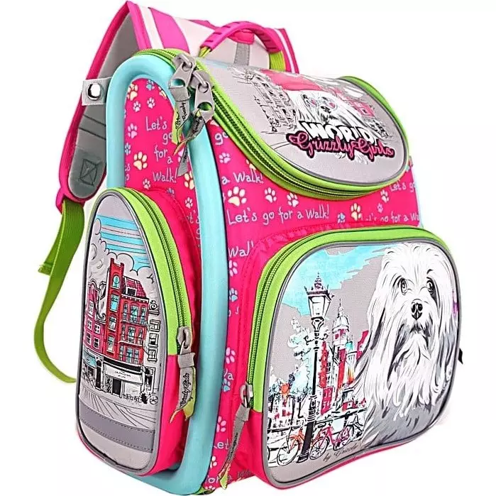 6年級的背包：女孩和男孩的學校模型，為青少年時尚美麗背包的評論 15382_28
