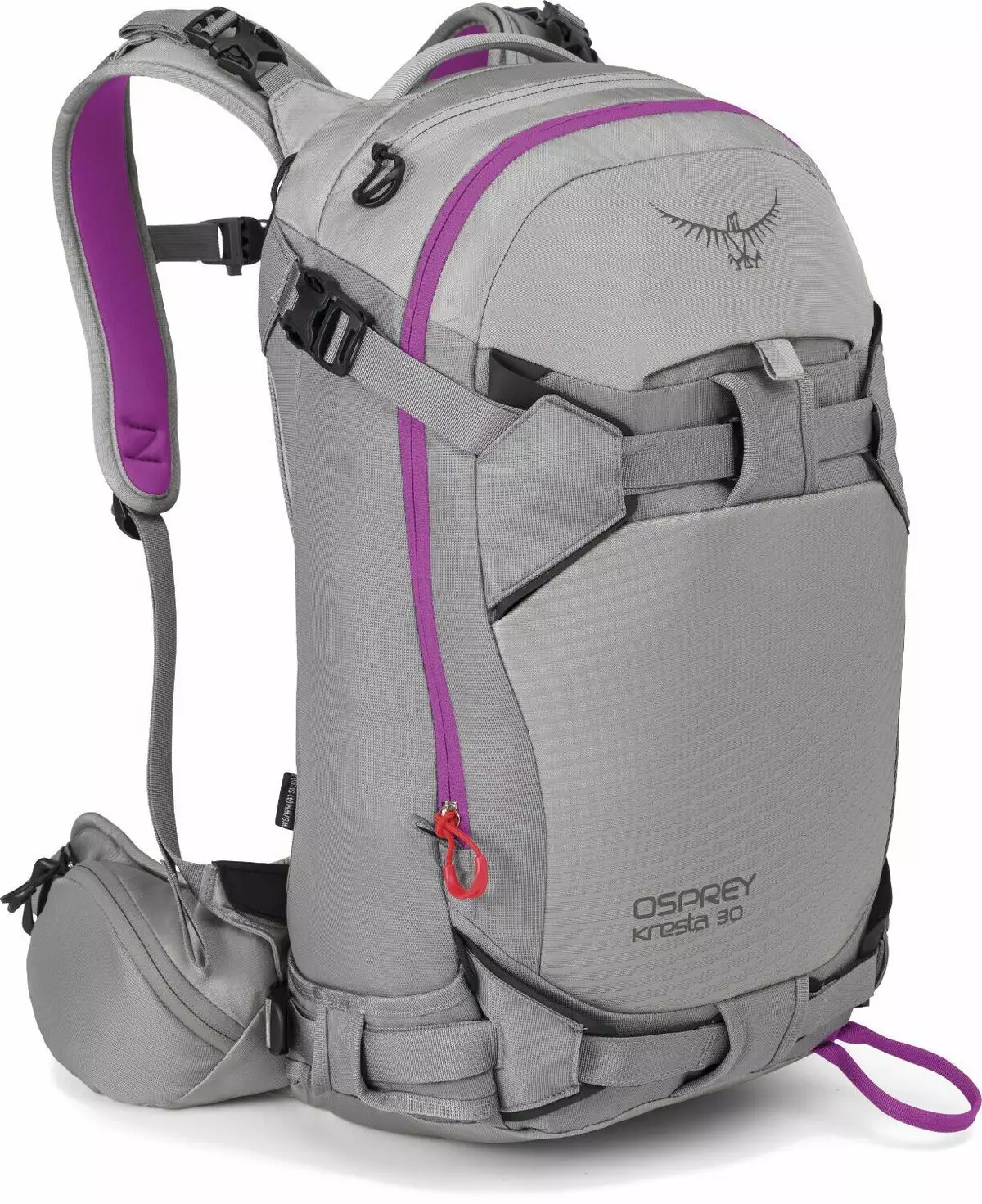 Osprey ransel: sistem urban, ultralight dan minum, model lain, ukuran dan pendaratan untuk wanita 15395_20