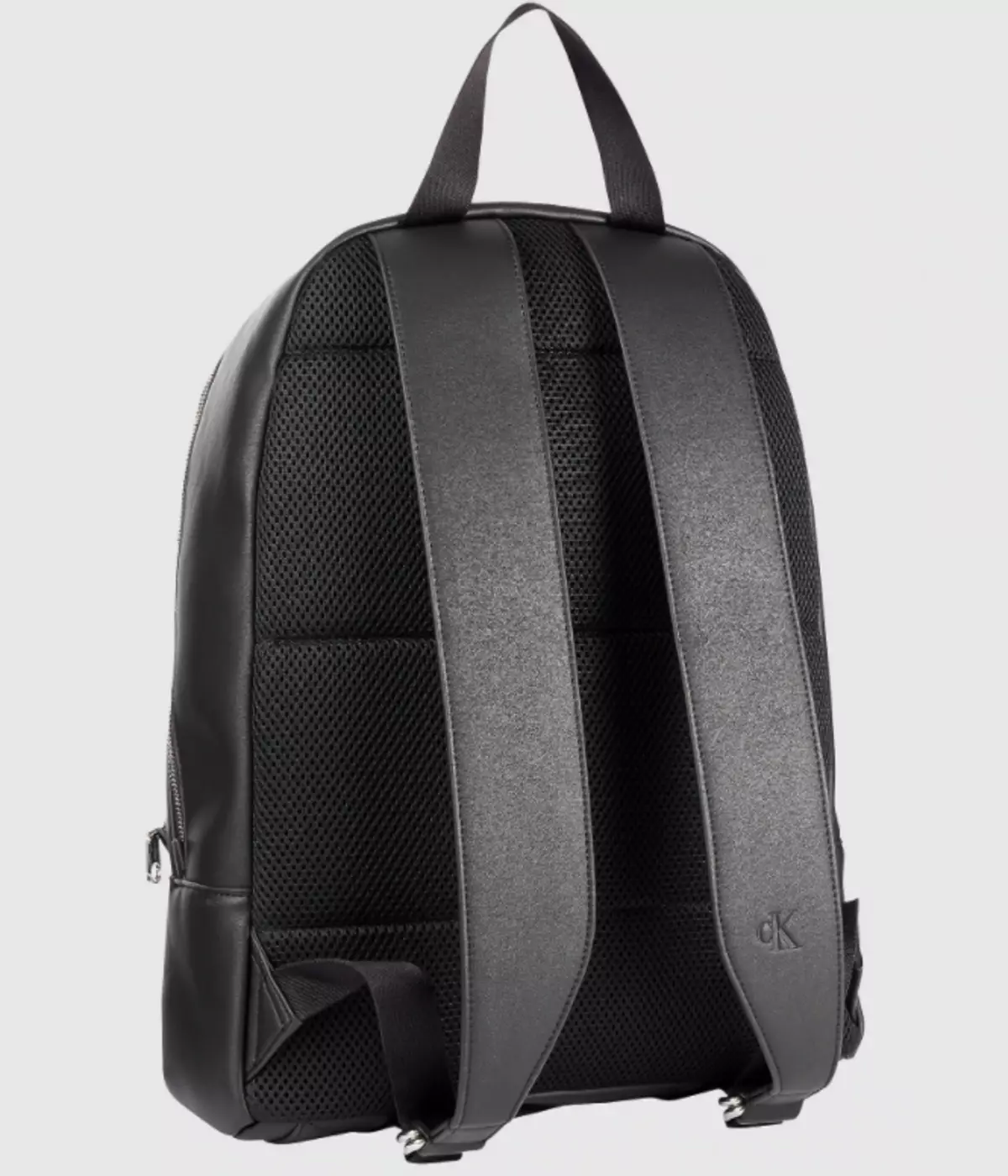 Backpacks Calvin Klein: femminili iswed u raġel, aħmar tal-ġilda, abjad, isfar b'monogramm u boroż oħra tal-kuluri - backpacks 15401_38