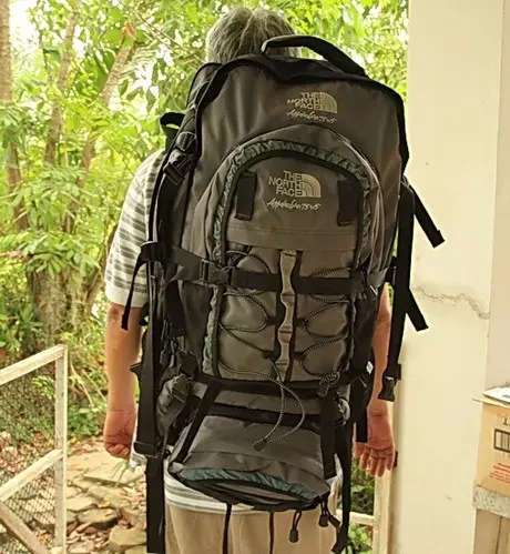 Backpacks το βόρειο πρόσωπο: σακίδια σακίδια και αστικά σακίδια, κίτρινα και μαύρα μοντέλα, πράσινο και μπλε, κόκκινο και άλλα 15407_39