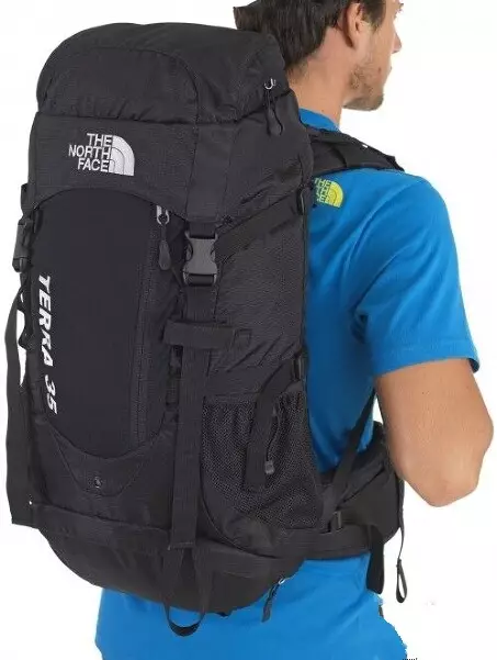उत्तर चेहरा backpacks: बॅकपॅक-बॅग आणि शहरी बॅकपॅक, पिवळा आणि काळा मॉडेल, हिरव्या आणि निळा, लाल आणि इतर 15407_9