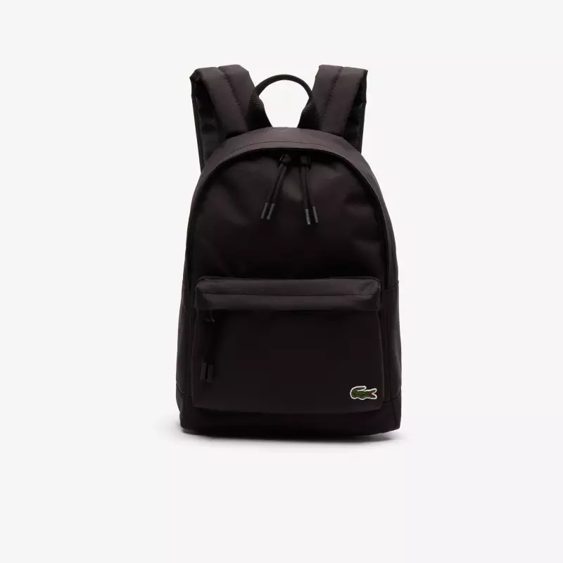 Backpacks Lacoste: gratë dhe mens, të zeza dhe blu-jeshile, çanta lëkure backpacks, të tjerët 15408_16