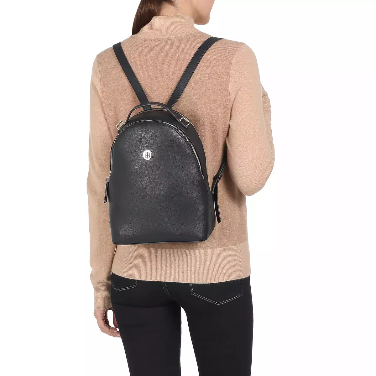 Tommy Hilfiger Rucksäcke: Frauen- und Herren-, Schul- und andere, Leder- und Nylon-Rucksäcke, schwarz und blau, beige und rot 15412_7