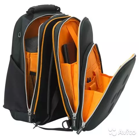 Ikea Backpacks: Incamake yikanzu yumukara-ivalisi ku ruziga nubundi moderi, uburyo bwo kwita 15421_10