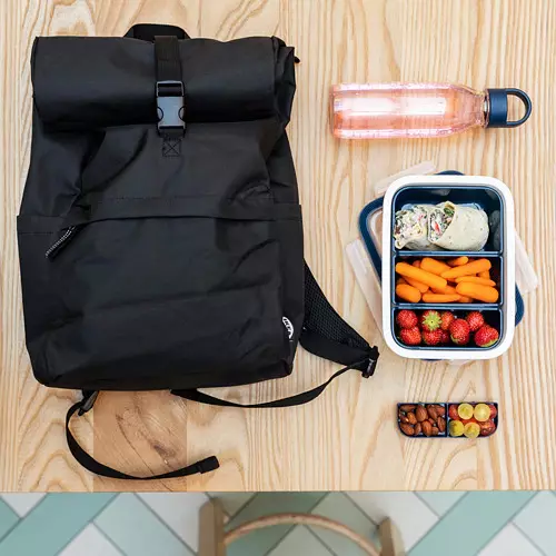 Ikea Backpacks: Incamake yikanzu yumukara-ivalisi ku ruziga nubundi moderi, uburyo bwo kwita 15421_16