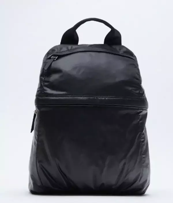 Zara Backpacks: femminili iswed, tfal għat-tfal, griż u aħmar, kif ukoll mudelli oħra ta 'basktijiet backpacks mill-kumpanija. X'inhu l-aħjar biex tilbes? 15437_11