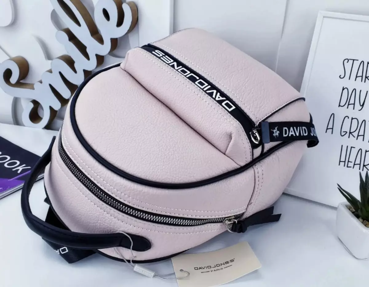 David Jones Backpacks：革の女性の黒と緑、白とその他の色のバッグ、バックパック、偽物と区別する方法 15438_12