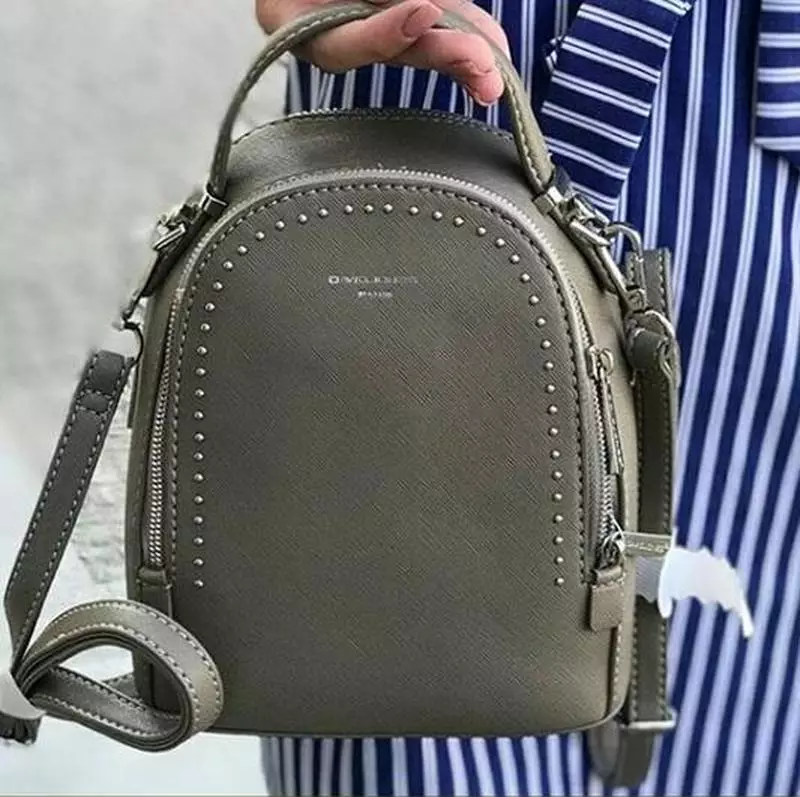 David Jones Backpacks：革の女性の黒と緑、白とその他の色のバッグ、バックパック、偽物と区別する方法 15438_5