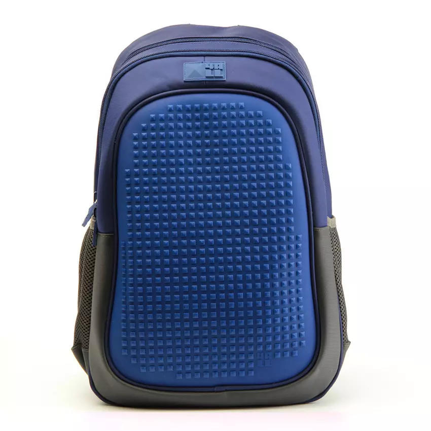 4All ruksak: crni i ljubičasti, školski modeli s pikselima i crtežima, ostale ruksak 15449_10