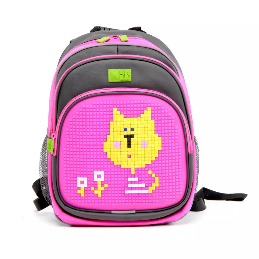 4All mochilas: modelos negros e púrpura, escolares con píxeles e debuxos, outras mochilas 15449_16