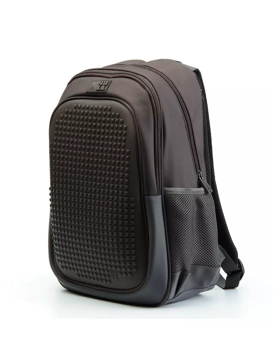 4All ruksak: crni i ljubičasti, školski modeli s pikselima i crtežima, ostale ruksak 15449_9