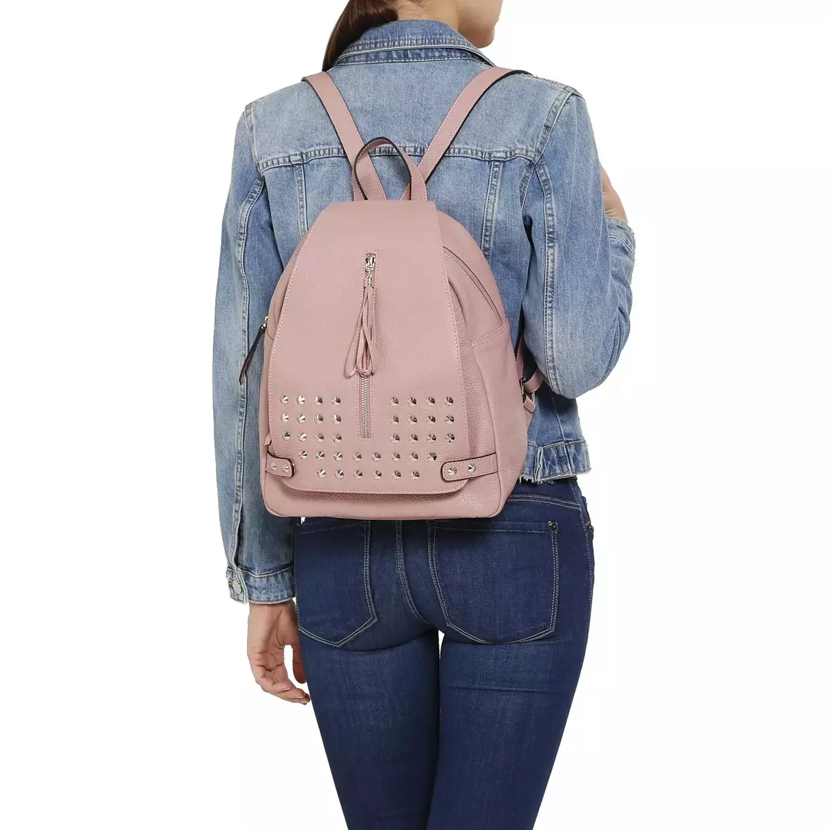 Backpacks Abricot: Women's blue, black, green and pink, brown and other models 15451_23