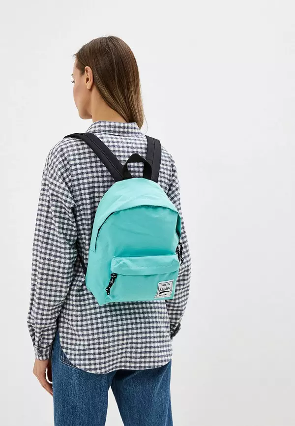Mga Skecher Backpack: Itom ang Babae ug Green, Green ug Pula, Little Blue ug uban pang mga modelo, Mga Review 15455_9