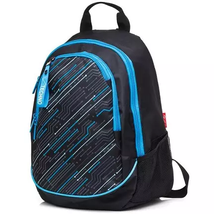 Backpacks Hatber: kisaran orthopedik kanthi layar lan model liyane saka review Company 15456_38